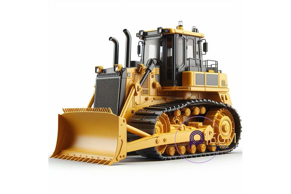 Bulldozer sur chenilles haute performance