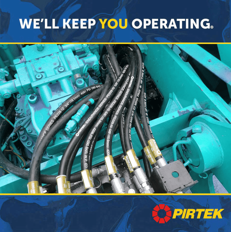 Flexible hydraulique industriel haute performance avec raccords sertis