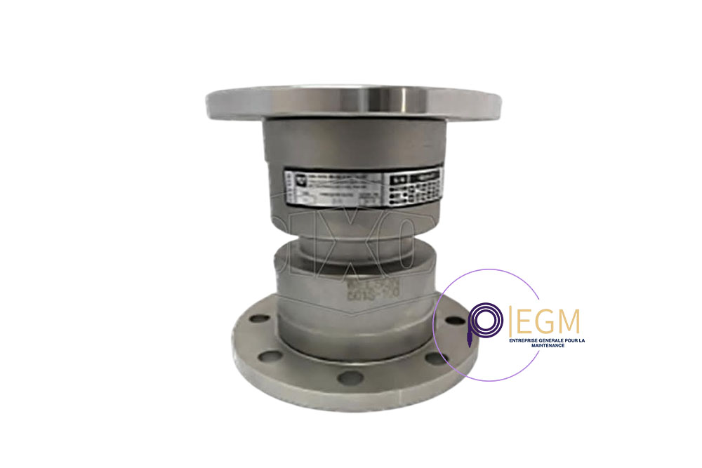 Compensateur hydraulique à bride en acier inoxydable (anti-vibration / anti-retour)