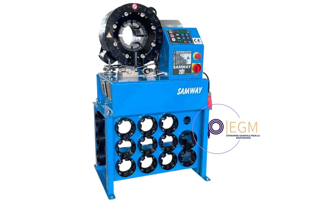 Machine de sertissage hydraulique pour flexibles (crimper professionnel)
